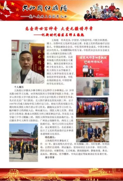 建国75周年特别报道  新时代国医名师---王海彪